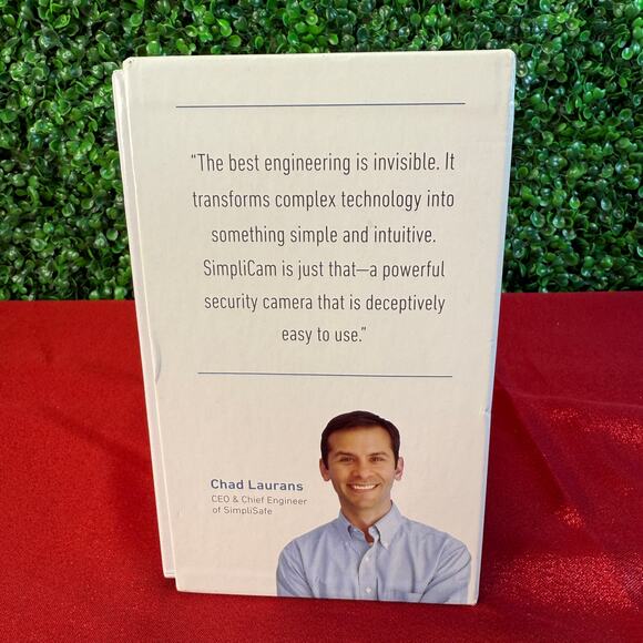 SimpliCam WiFi App Controlled Camera Black with Stand Open Box - Picture 4 of 6